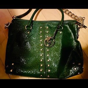 Michael Kors Green Bag